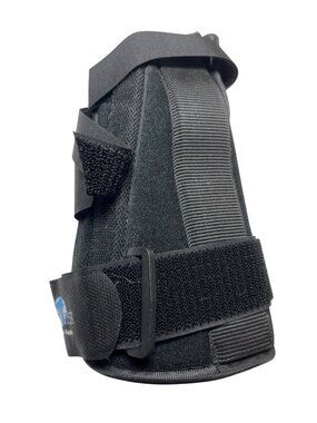Adjustable Black & Blue Wrist Support Brace W/ V Straps For Stability & Comfort